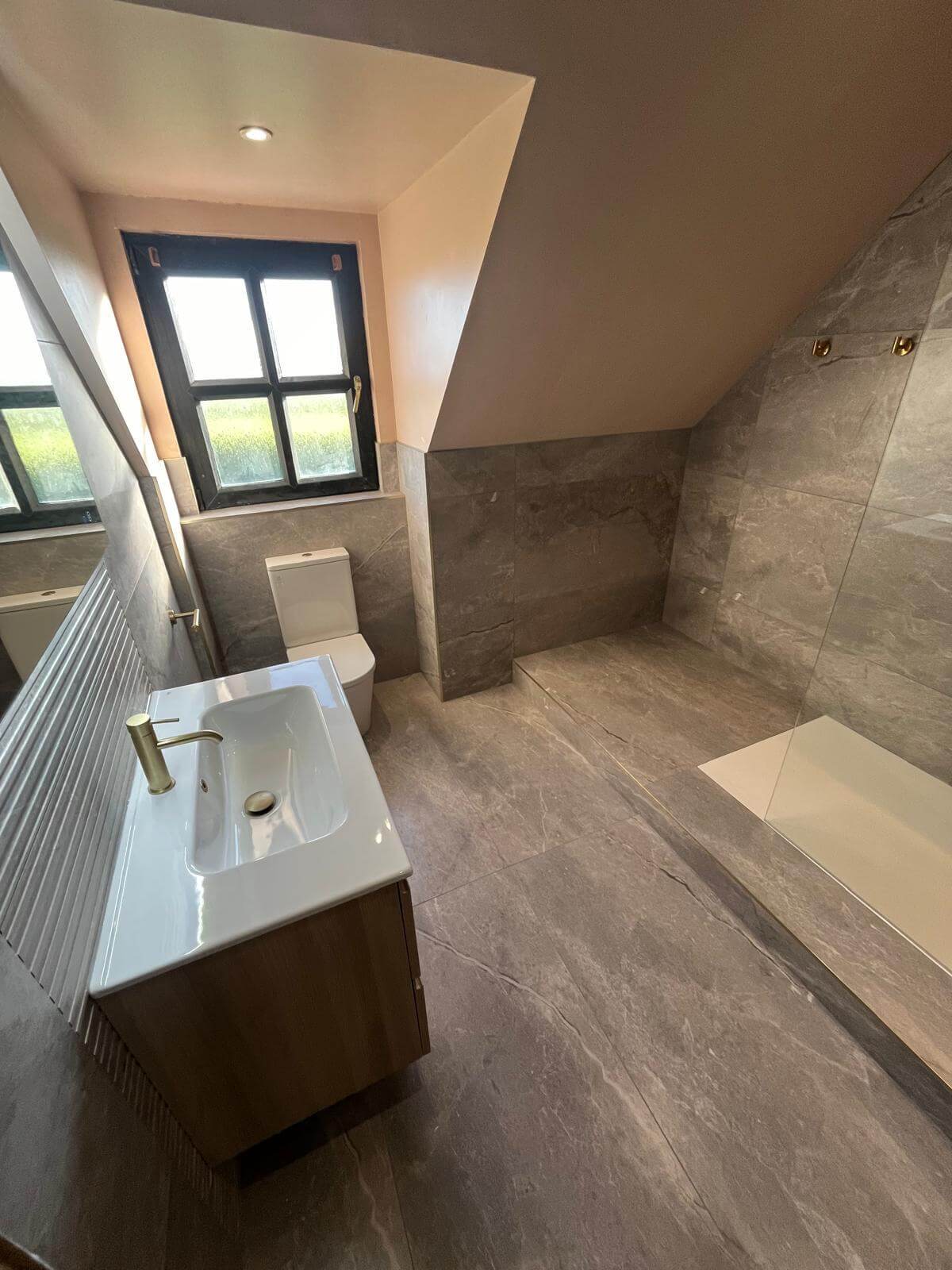 after bathroom fit out